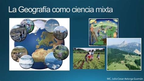 La Geografía Como Ciencia Mixta