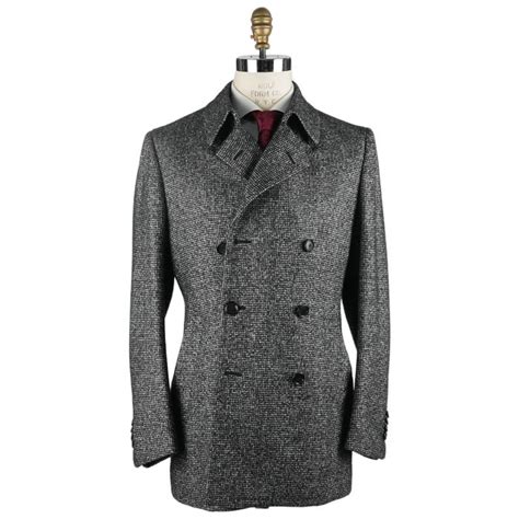 Cesare Attolini Multicolor Lama Wool Pa Overcoat Double Breasted IsuiT