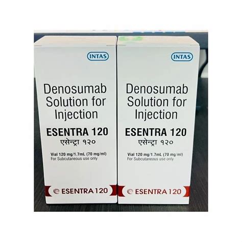 Esentra Injection Denosumab Mg Packaging Type Vial At Rs