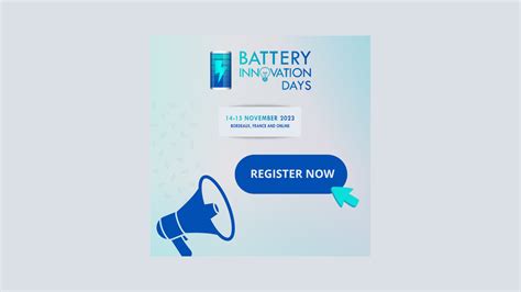 Battery Innovation Days Errin Website