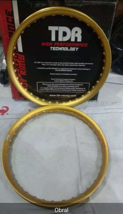 Velg TDR Set Ring 17 140 160 Warna Gold Lazada Indonesia