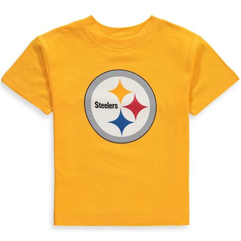 Pittsburgh Steelers Preschool Gold Team Logo T-Shirt