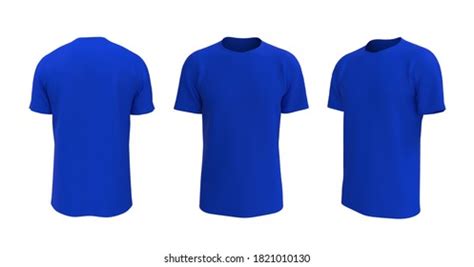 Free 2315 Blue T Shirt Template Front And Back Yellowimages Mockups