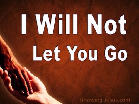 Genesis 3226 I Will Not Let You Go Devotional0331 Brown