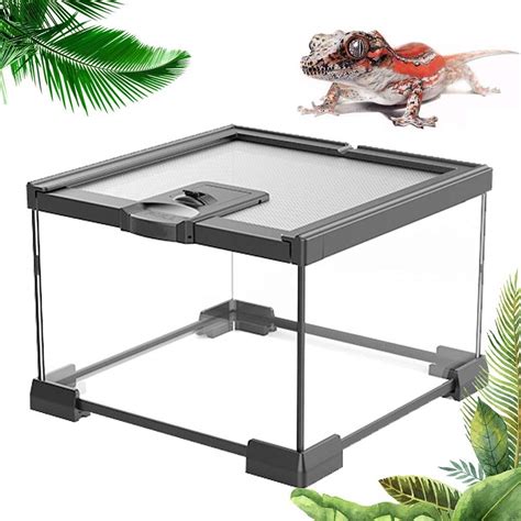 Buy HTDHS Reptile Glass Terrarium Rainforest Habitat Kit Top Screen