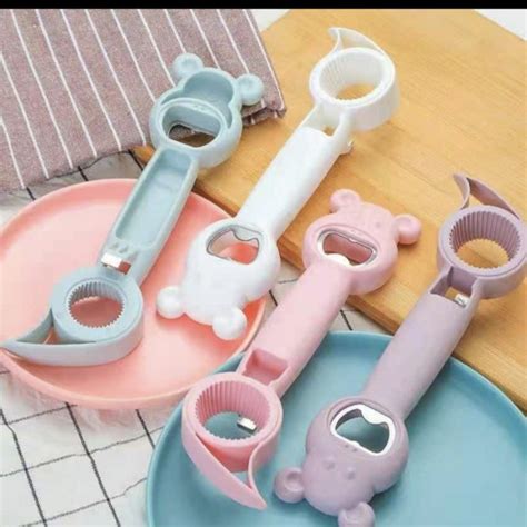 Jual K08 Alat Pembuka Kaleng Botol Cutter Serbaguna 4 In 1 Model Korea