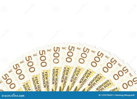 Some 500 Norwegian Krone Banknotes Stock Image - Image of banknotes, business: 122578443