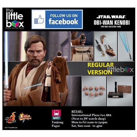 REGULAR VERSION HOT TOYS 1 6 SCALE MMS477 STAR WARS EPISODE III REVENGE OF THE SITH OBI WAN