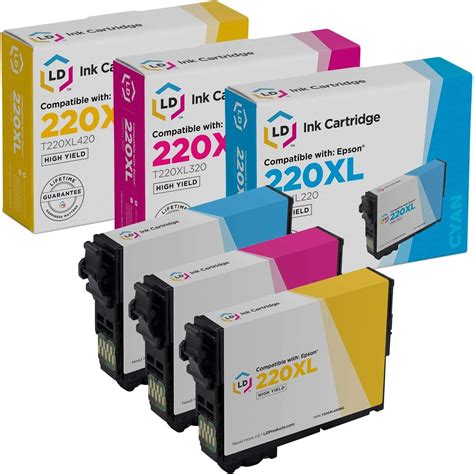 Ocproducts Remanufactured Ink Cartridge Replacement For Epson 222 Black For