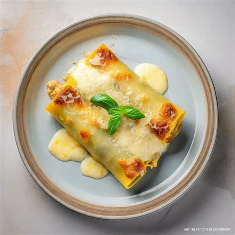 Dreikäse Cannelloni Mit Mozzarella Parmesan Und Gorgonzola Aldi Rezeptwelt