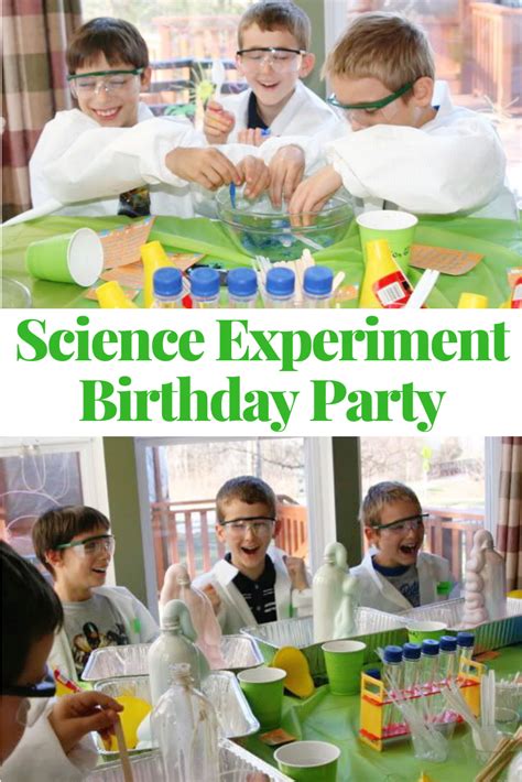 Science experiment party – Artofit