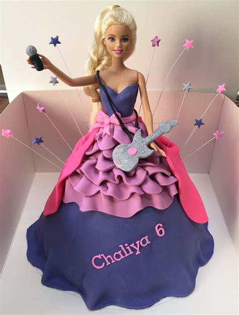 Barbie Rockstar Cake Made By Angelique Bond From The Netherlands