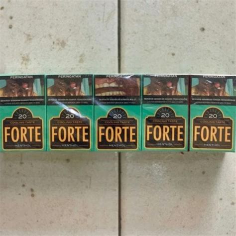 Jual Bismillah Rokok Forte Menthol Hijau 20 Batang Slop Kota