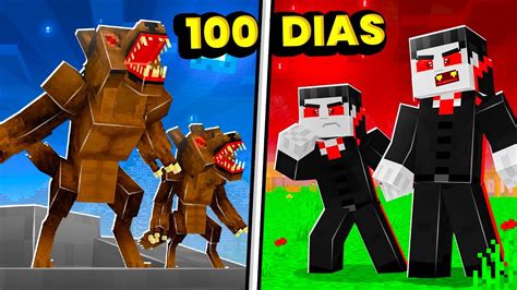 Sobrevivi Dias No Vampiro Vs Lobisomem Do Minecraft O Filme Youtube