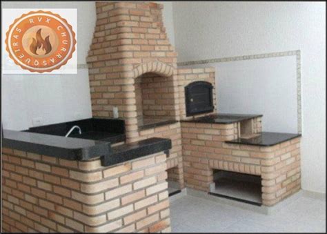 Conjunto Em L Churrasqueira Forno E Fog O De Lenha Churrasqueira