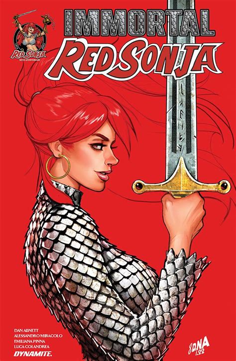 Immortal Red Sonja Vol Dynamitecomics Preview Comic Book Addicts