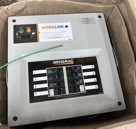 New Generac Homelink Generator Transfer Switch System For