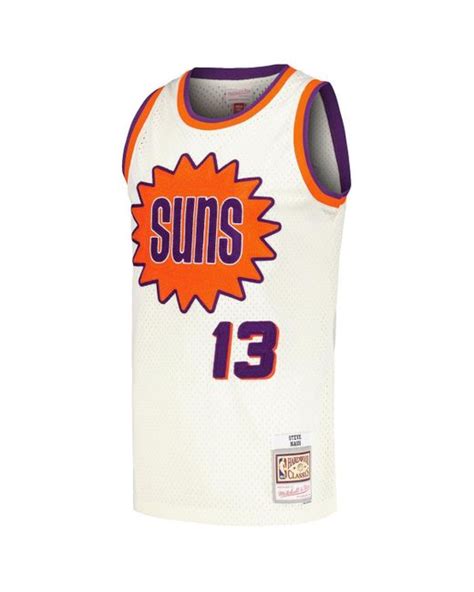 Mitchell Ness Steve Nash Phoenix Suns Chainstitch Swingman Jersey In