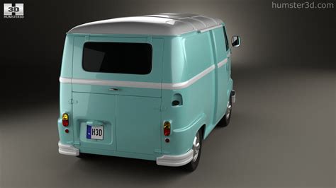 360 View Of Renault Estafette Panel Van 1976 3D Model 3DModels Store