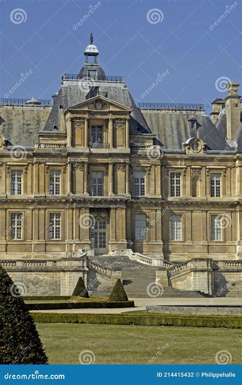 Maisons Laffitte France April 3 2017 Castle Stock Photo Image Of