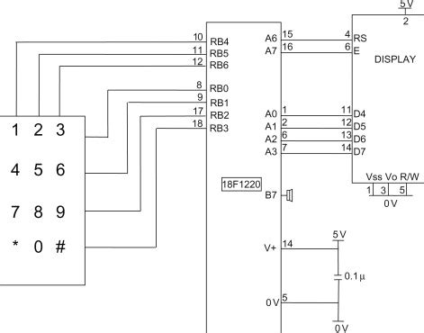 Digital Countdown Timer Schematic Diagram