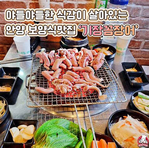 안양시 비산동맛집 야들야들한 식감에 보양식으로 최고인 탱글탱글 기장꼼장어 네이버 블로그