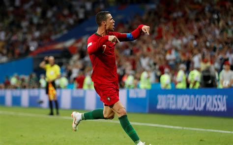 Con Tres Goles De Cristiano Ronaldo Portugal Empate 3 3 Contra España En Rusia 2018