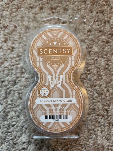 Scentsy Pods Toasted Acorn Oak New Ebay