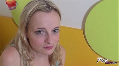 Blonde Bimbo Begs For A Sticky Sweet Cream Pie In Her Innocent Pink Pussy LetMeJerk