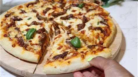 STEAK PIZZA PIZZA RECIPE HOW TO MAKE PIZZA YouTube