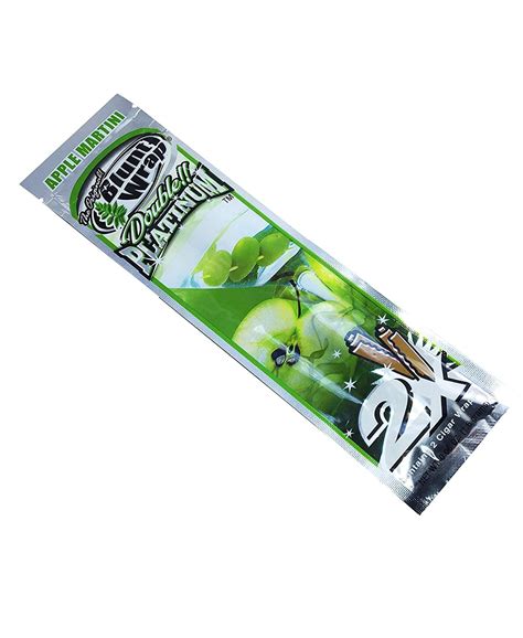 Blunt Wrap Double Platinum Apple Martini Tabacaria Floripa