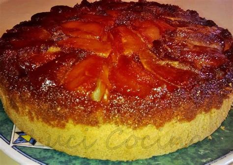 Torta invertida de manzanas fácil Receta de LuciCocina Cookpad