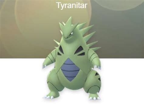 Best Tyranitar Moveset in Pokemon Go - Touch, Tap, Play