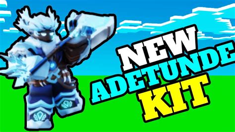 The New Adetunde Kit Is Overpowered Roblox Bedwars Youtube