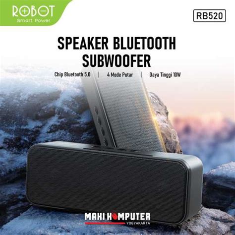 Robot Rb Bluetooth W Super Bass Portable Wireless Speaker