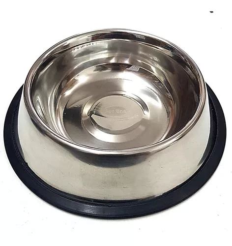 Comedero Bebedero Plato Acero Inoxidable Perro Gato 21 Cm MercadoLibre