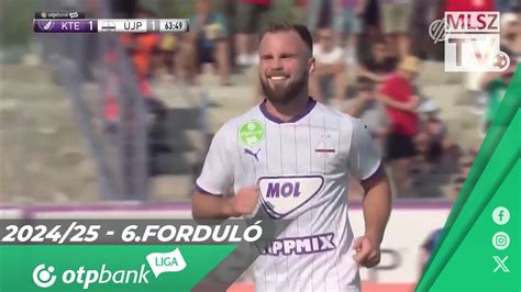 Brodic Fran gólja a Kecskeméti TE Újpest FC mérkőzésen YouTube