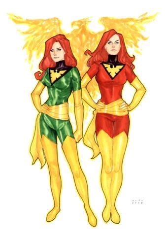 Marvel vs Super herói Jean grey