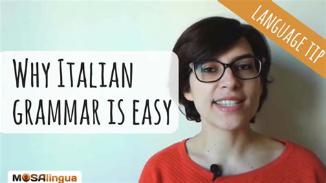 Why Italian Grammar Is Easy | Italian Grammar Hacks [VIDEO]