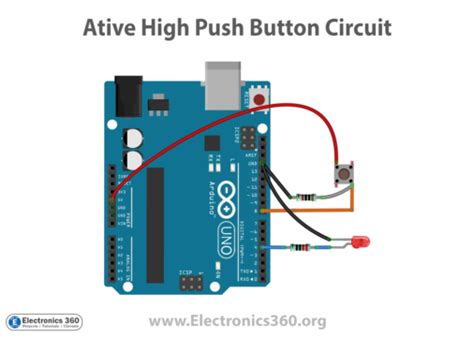 Interfacing a Push Button with Arduino. - Electronics 360