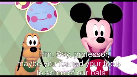 Mickey Mouse Clubhouse Oh Toodles Professor Von Drake