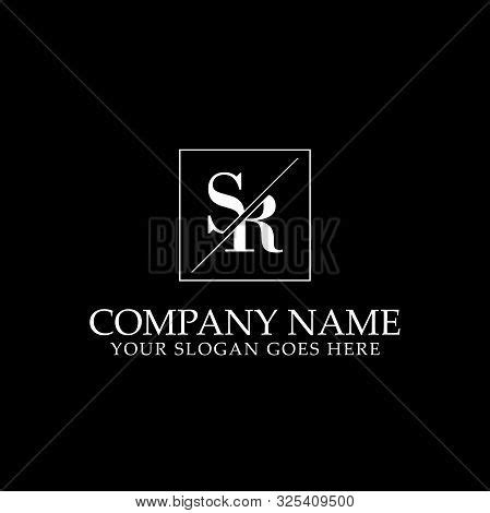 Sr Initial Logo Vector & Photo (Free Trial) | Bigstock