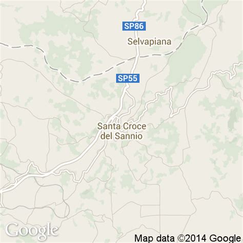 Mappa Di Santa Croce Del Sannio Cartine Stradali E Foto Satellitari