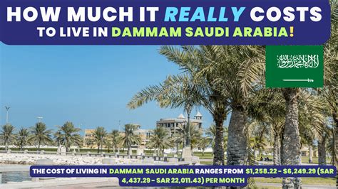 COST Of Living In DAMMAM Saudi Arabia 2024 Budget Guide