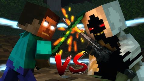 Herobrine Vs Entity303 Animation Youtube