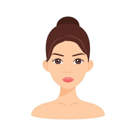 Brunette Beauty Royalty Free Vector Image VectorStock