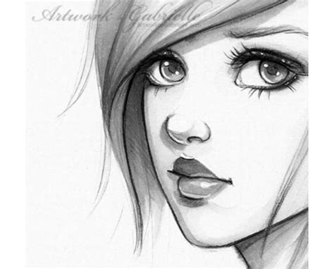 Smiling Face Drawing at PaintingValley.com | Explore collection of ...