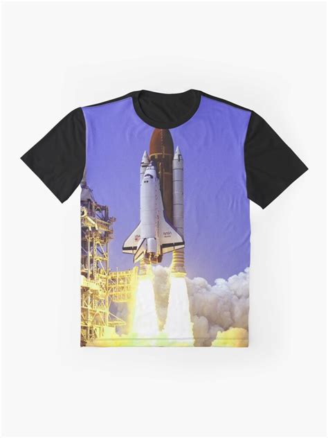 Space Shuttle Atlantis Sts 30 Launch T Shirt For Sale By Impactees