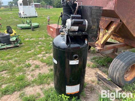 Industrial Air 80 Gallon Shop Air Compressor BigIron Auctions