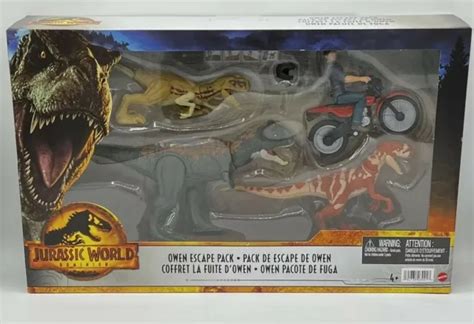 2022 JURASSIC WORLD Dominion Owen Escape Pack Mattel IN HAND 64 14